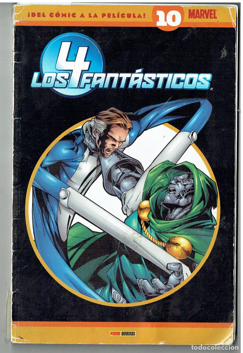 C&oacute;mics: LOS 4 FANTASTICOS. N&ordm; 10. &iexcl;DEL COMIC A LA PEL&Iacute;CULA ! MARVEL. PANINI / REVISTAS. 2006.(B/48.2 RUM )