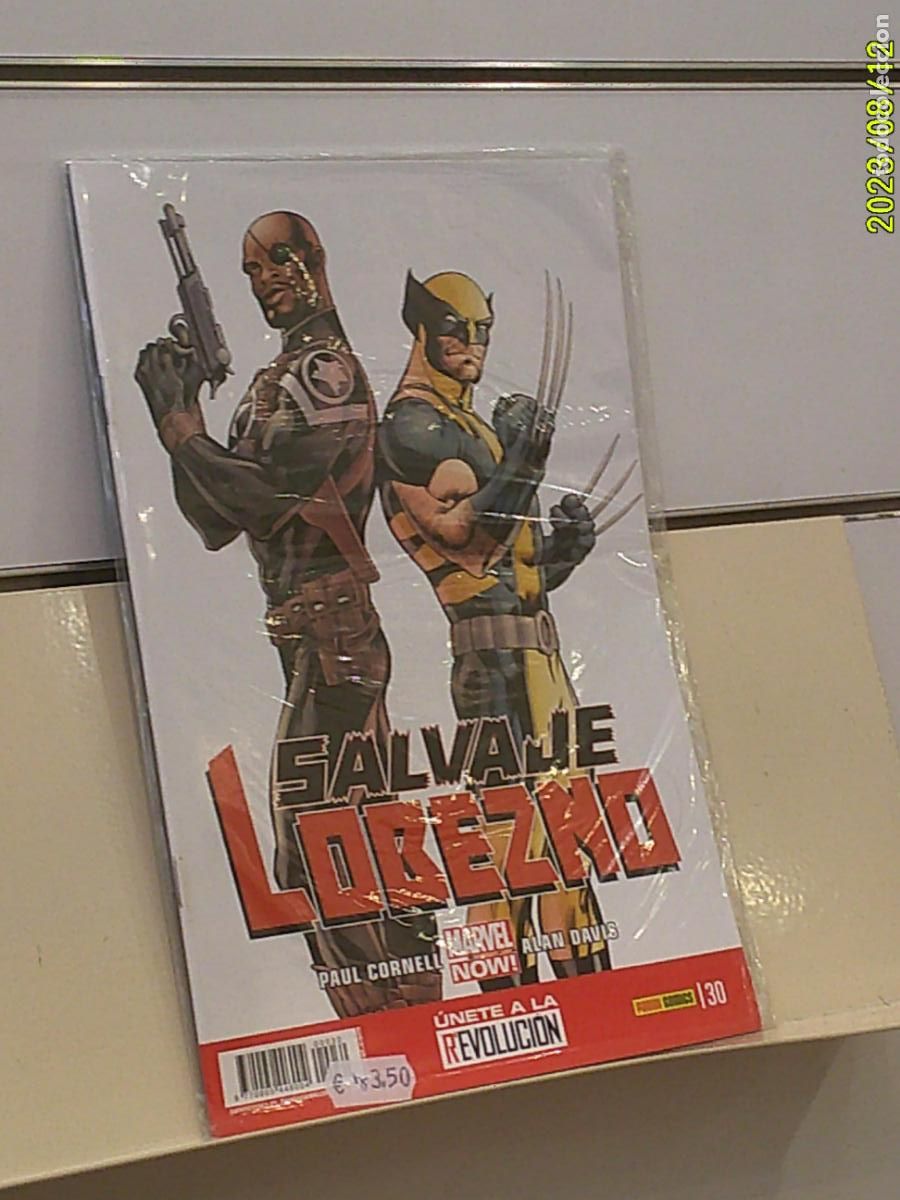 C&oacute;mics: SALVAJE LOBEZNO N&ordm; 30 MARVEL - PANINI