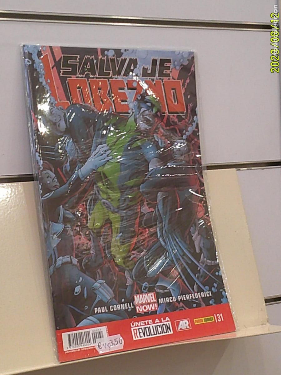 C&oacute;mics: SALVAJE LOBEZNO N&ordm; 31 MARVEL - PANINI