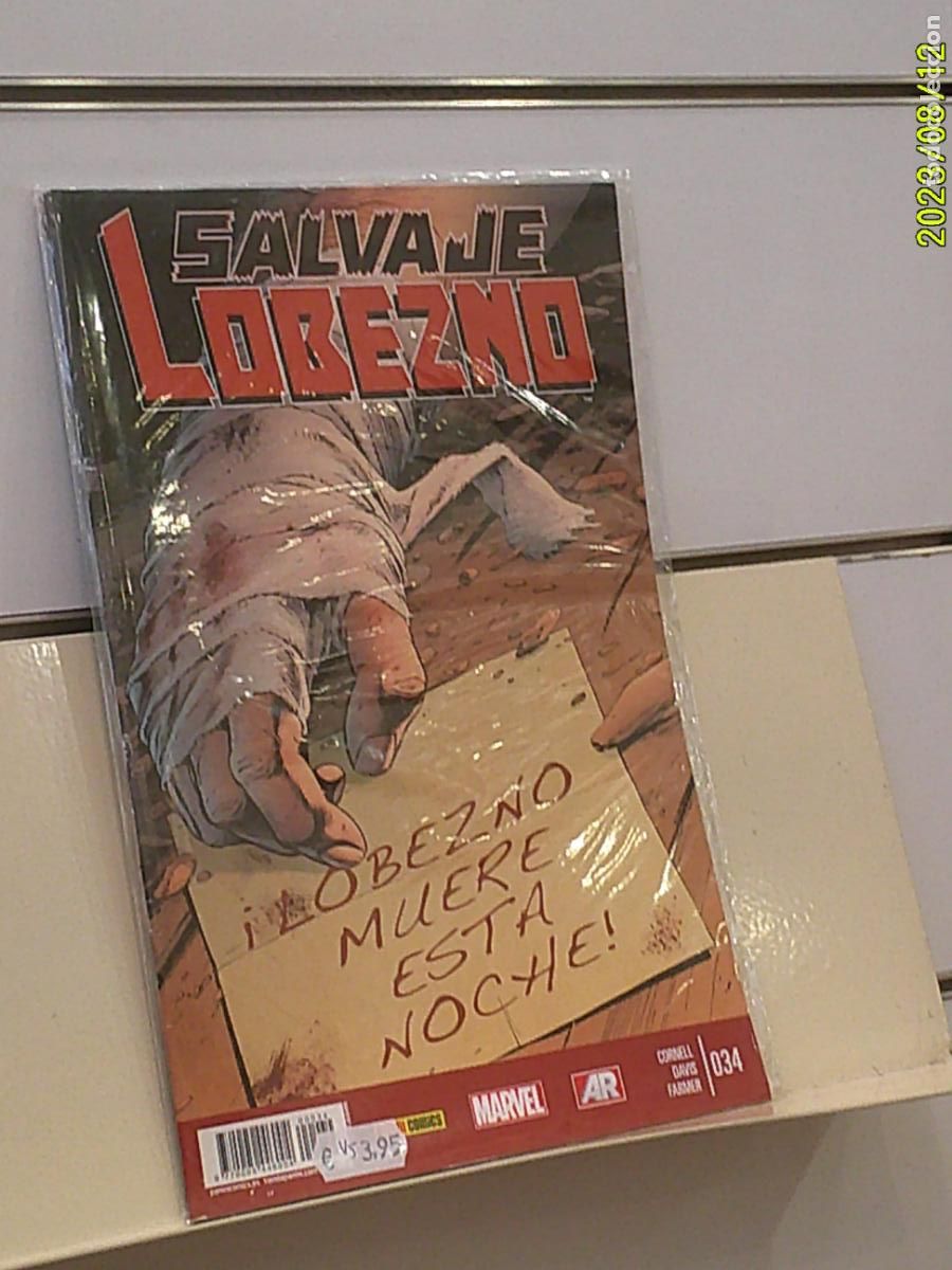 C&oacute;mics: SALVAJE LOBEZNO N&ordm; 34 MARVEL - PANINI