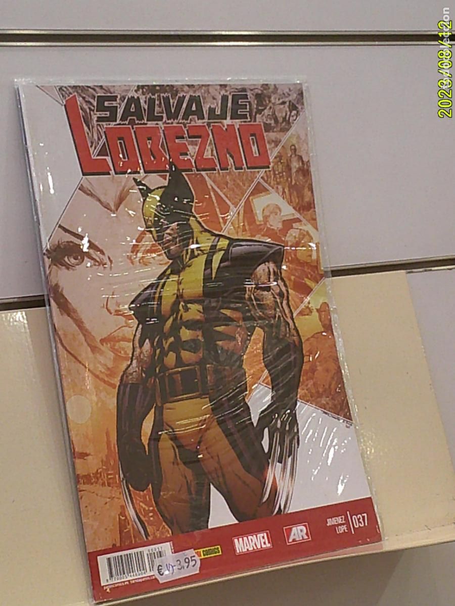 C&oacute;mics: SALVAJE LOBEZNO N&ordm; 37 MARVEL - PANINI