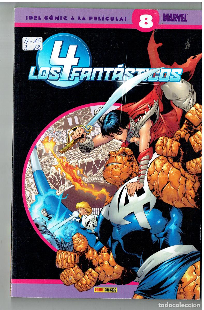 C&oacute;mics: LOS 4 FANTASTICOS. N&ordm; 8. &iexcl;DEL COMIC A LA PEL&Iacute;CULA ! MARVEL. PANINI / REVISTAS. 2006.(B/48.2 RUM )