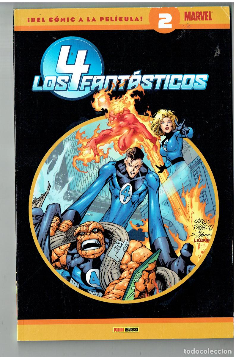C&oacute;mics: LOS 4 FANTASTICOS. N&ordm; 2. &iexcl;DEL COMIC A LA PEL&Iacute;CULA ! MARVEL. PANINI / REVISTAS. 2006.(B/48.2 RUM )
