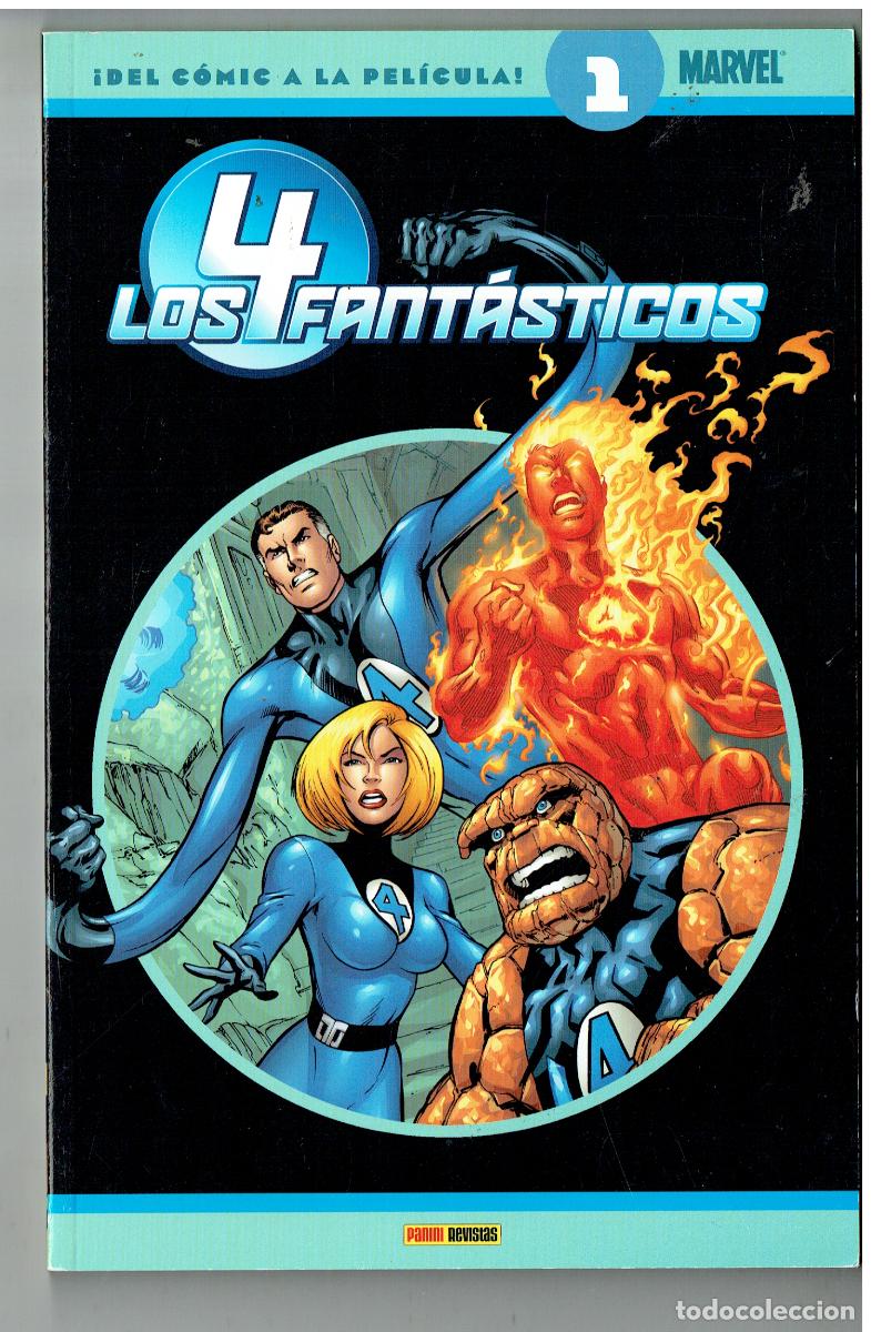 C&oacute;mics: LOS 4 FANTASTICOS. N&ordm; 1. &iexcl;DEL COMIC A LA PEL&Iacute;CULA ! MARVEL. PANINI / REVISTAS. 2006.(B/48.2 RUM )