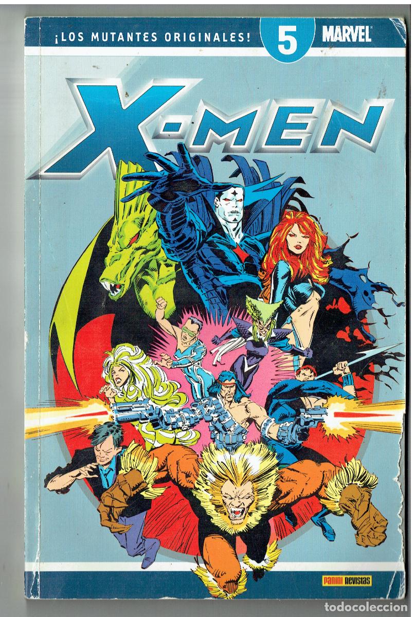 C&oacute;mics: X - MEN. &iexcl; LOS MUTANTES ORIGINALES !. N&ordm; 5. MARVEL. PANINI / REVISTAS. 2006.(B/48.2 RUM )