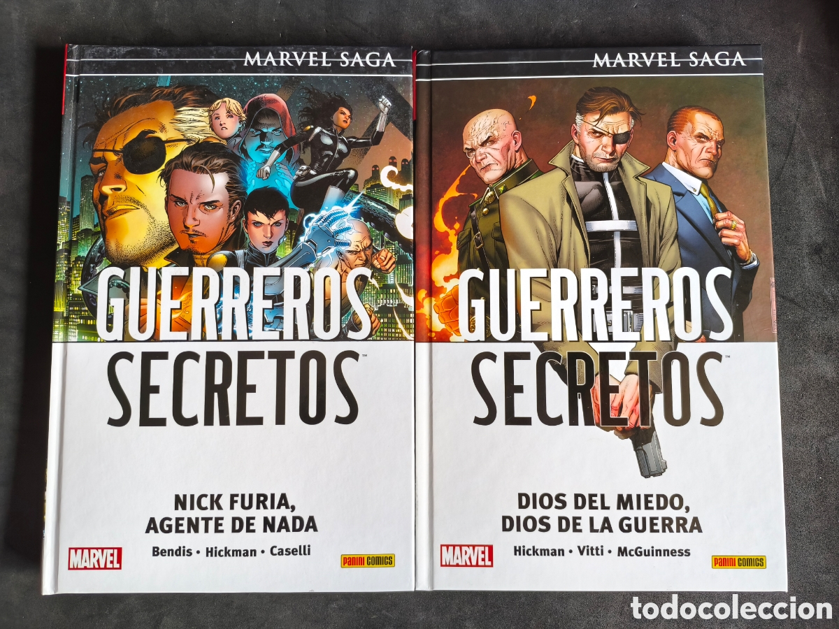 C&oacute;mics: Marvel Guerreros secretos 1 y 2