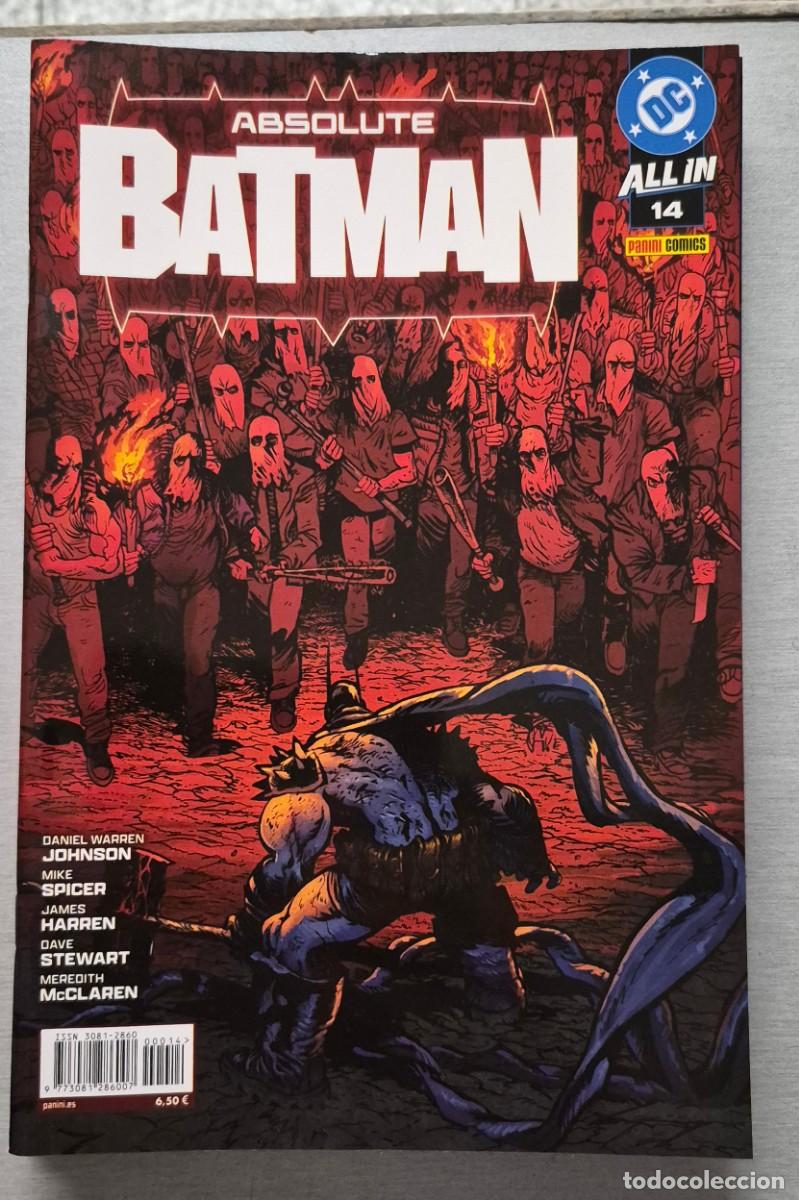 C&oacute;mics: ABSOLUTE BATMAN N&ordm; 14 / SCOTT SNIDER - NICK DRAGOTTA / ALL IN - -DC - PANINI