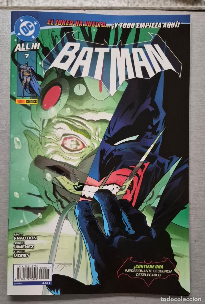C&oacute;mics: ALL IN BATMAN N&ordm; 7 - MATT FRACTION - JORGE JIMENEZ / DC - PANINI