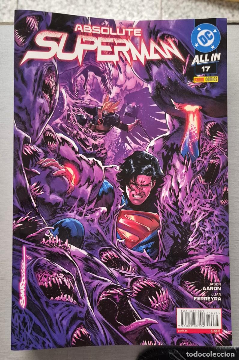 C&oacute;mics: ABSOLUTE SUPERMAN N&ordm; 17 - JASON AARON - RAFA SANDOVAL / ALL IN DC - PANINI