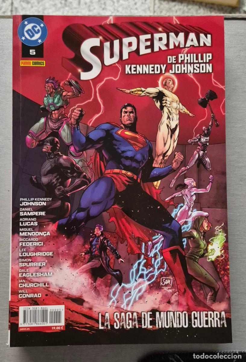 C&oacute;mics: SUPERMAN DE PHILLIP KENNEDY N&ordm; 5 : LA SAGA DE MUNDO GUERRA / MIKEL KANIN DC - PANINI