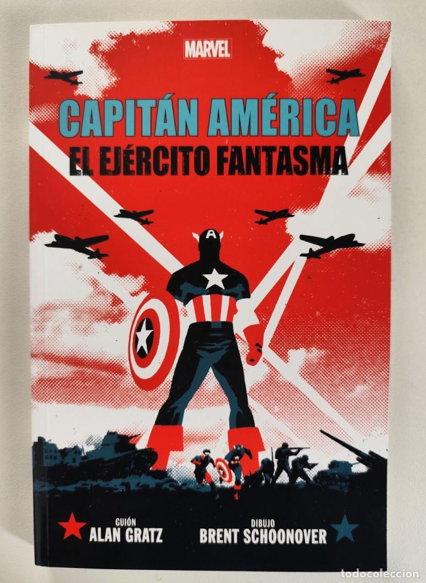 C&oacute;mics: CAPITAN AMERICA: EL EJERCITO FANTASMA (Alan Gratz, Brent Schoonover) ~ MARVEL/PANINI (2024)
