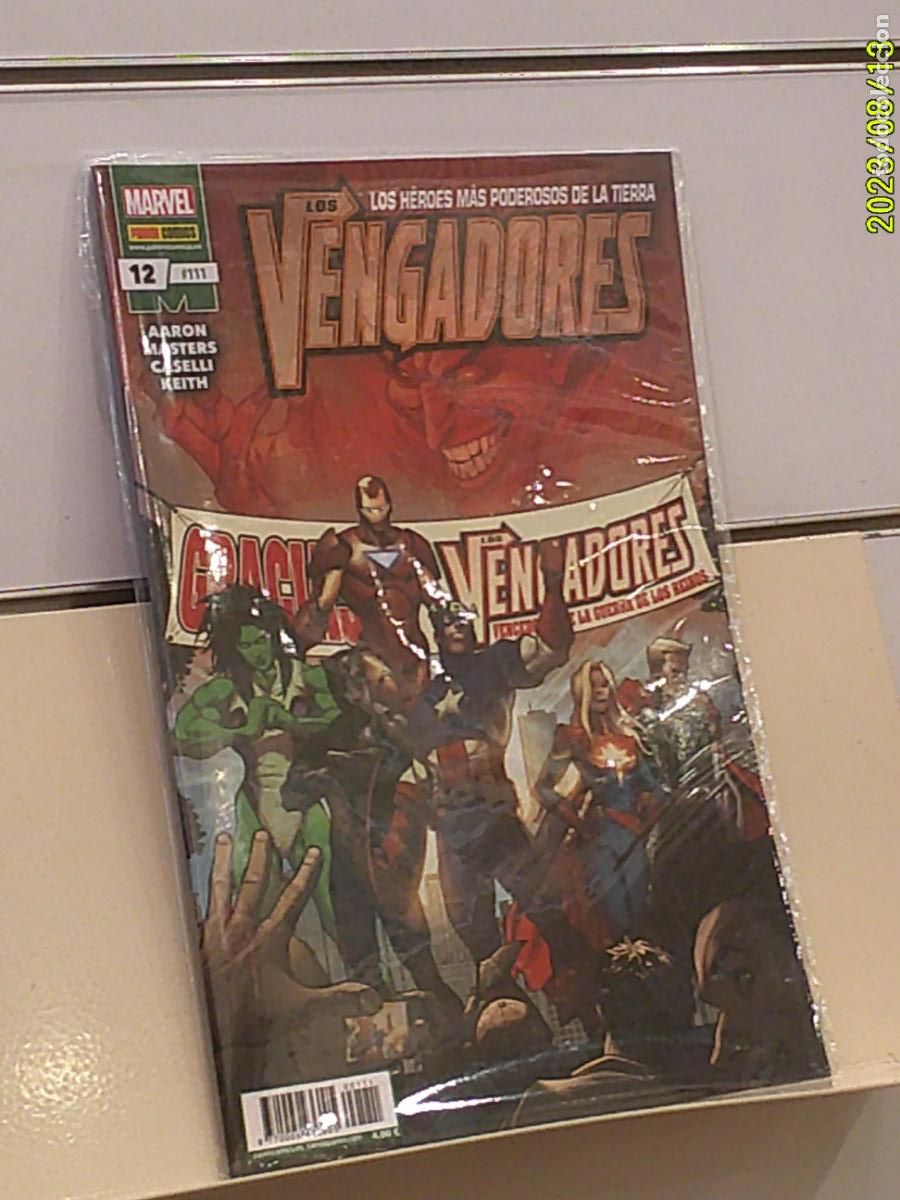C&oacute;mics: LOS VENGADORES VOL. 4 N&ordm; 12-111 MARVEL - PANINI