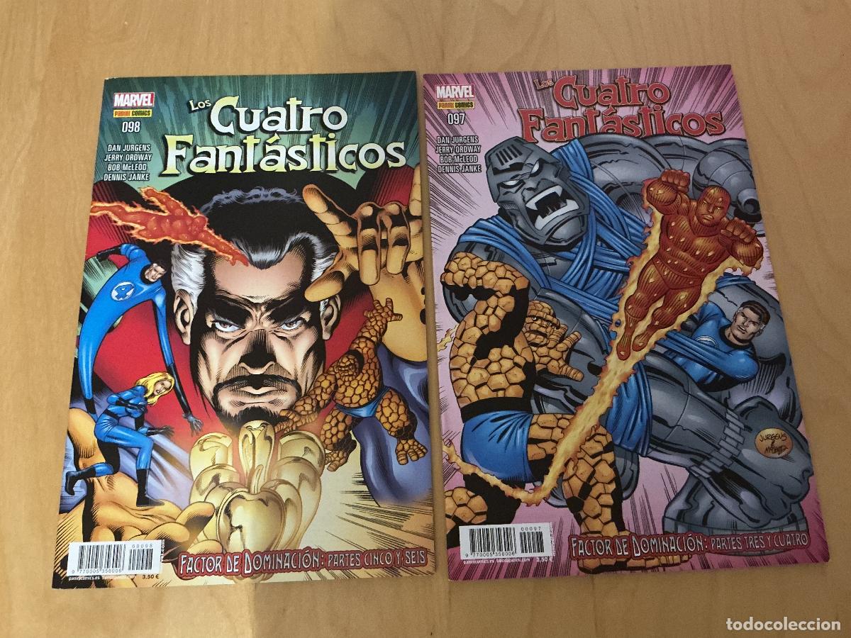 C&oacute;mics: LOS CUATRO FANTASTICOS, vol.7, n&ordm;s 97 y 98 ( lote resservado)