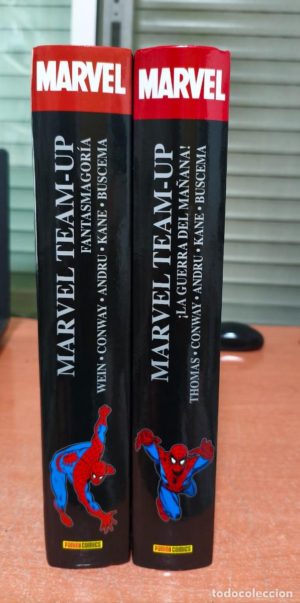 C&oacute;mics: Marvel Gold. Marvel Team-Up 1 y 2 (&iexcl;La guerra del ma&ntilde;ana! / Fantasmagor&iacute;a) - Panini - NUEVOS
