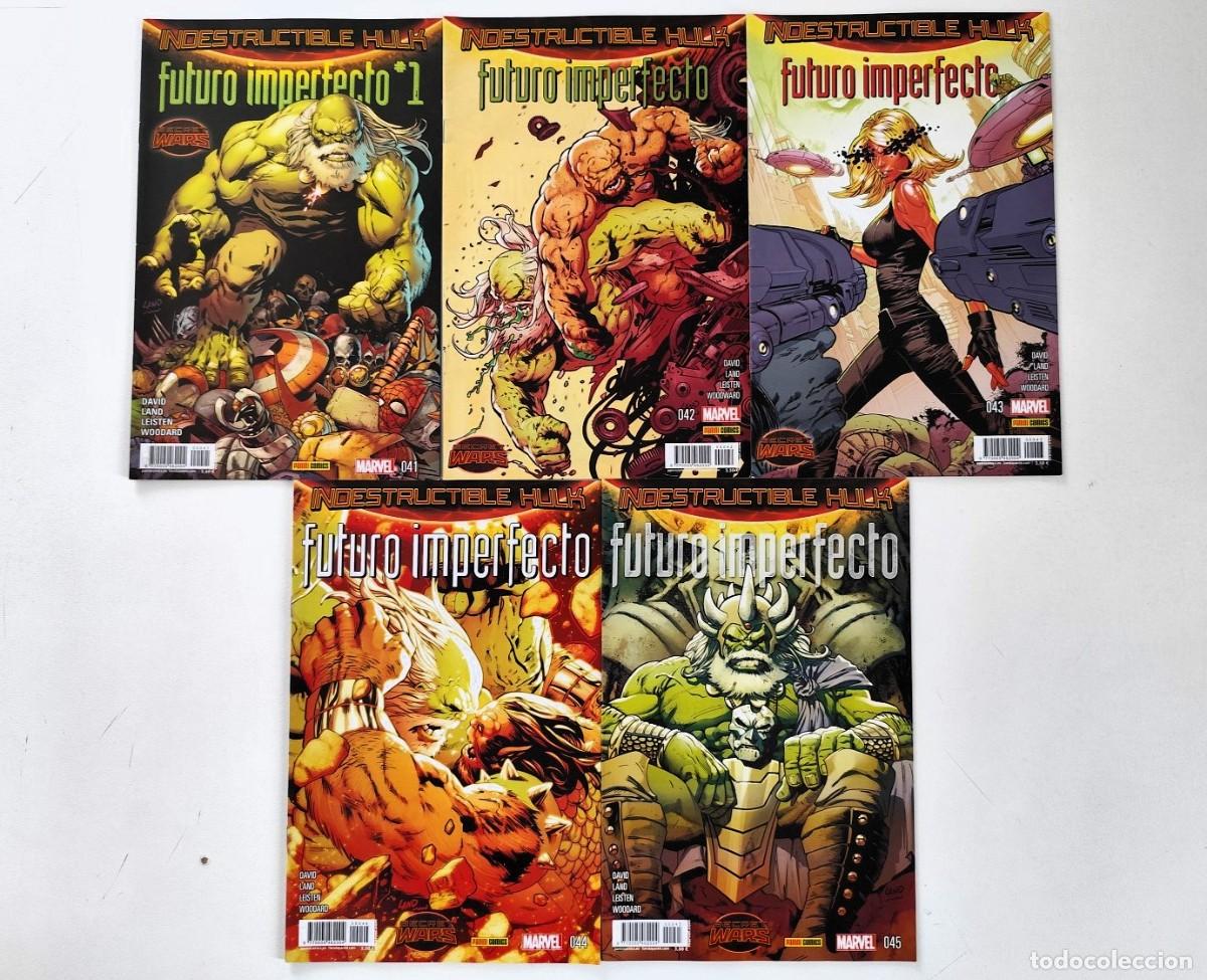 C&oacute;mics: INDESTRUCTIBLE HULK: SECRET WARS FUTURO IMPERFECTO (Peter David Greg Land) COMPLETA ~ PANINI (2015)