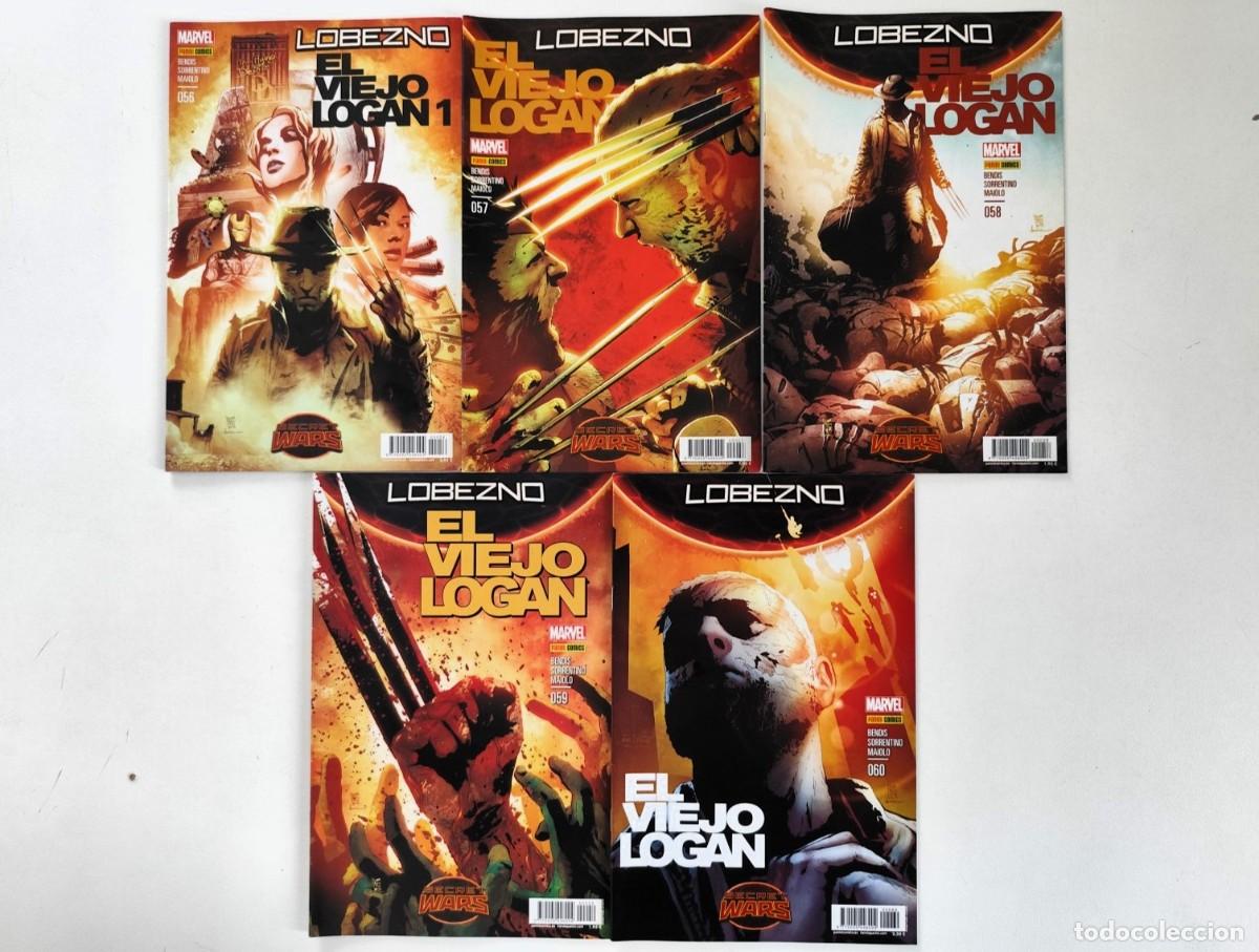 C&oacute;mics: LOBEZNO: EL VIEJO LOGAN SECRET WARS (Brian Bendis, Andrea Sorrentino) COMPLETA ~ PANINI (2015)