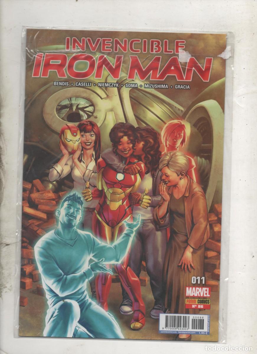 C&oacute;mics: INVENCIBLE IRON MAN N&ordm; 86 / 11 . PANINI -C5
