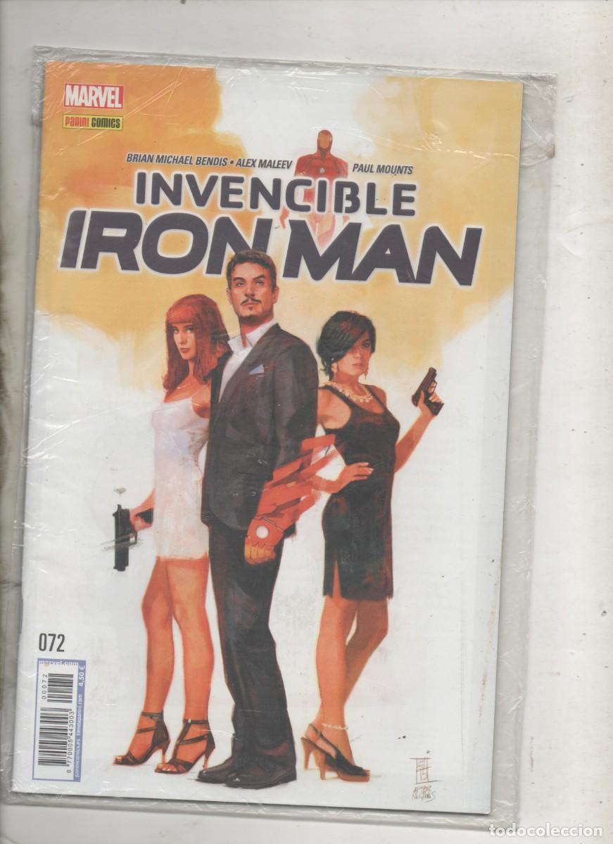 C&oacute;mics: INVENCIBLE IRON MAN N&ordm; 72 . PANINI -C5