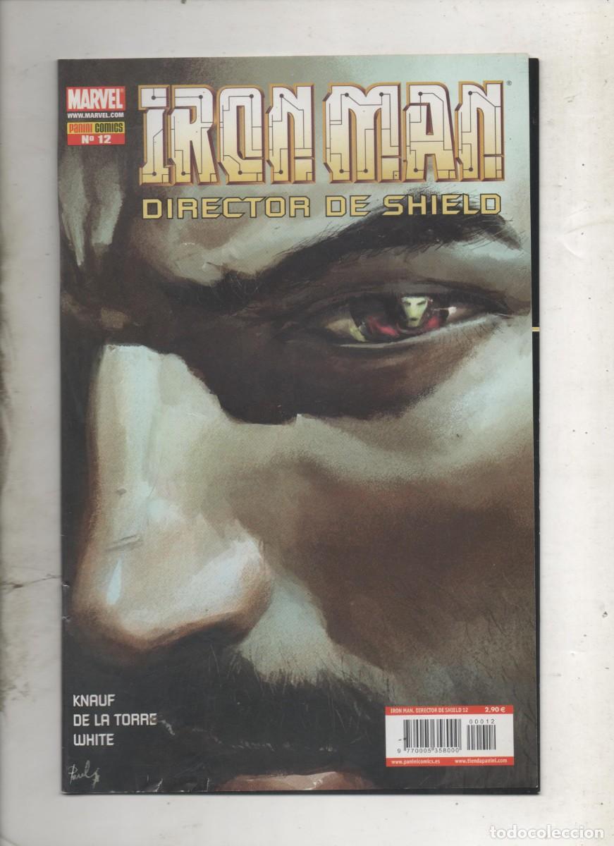 C&oacute;mics: IRON MAN DIRECTOR DE SHIELD N&ordm; 12 . PANINI -C5