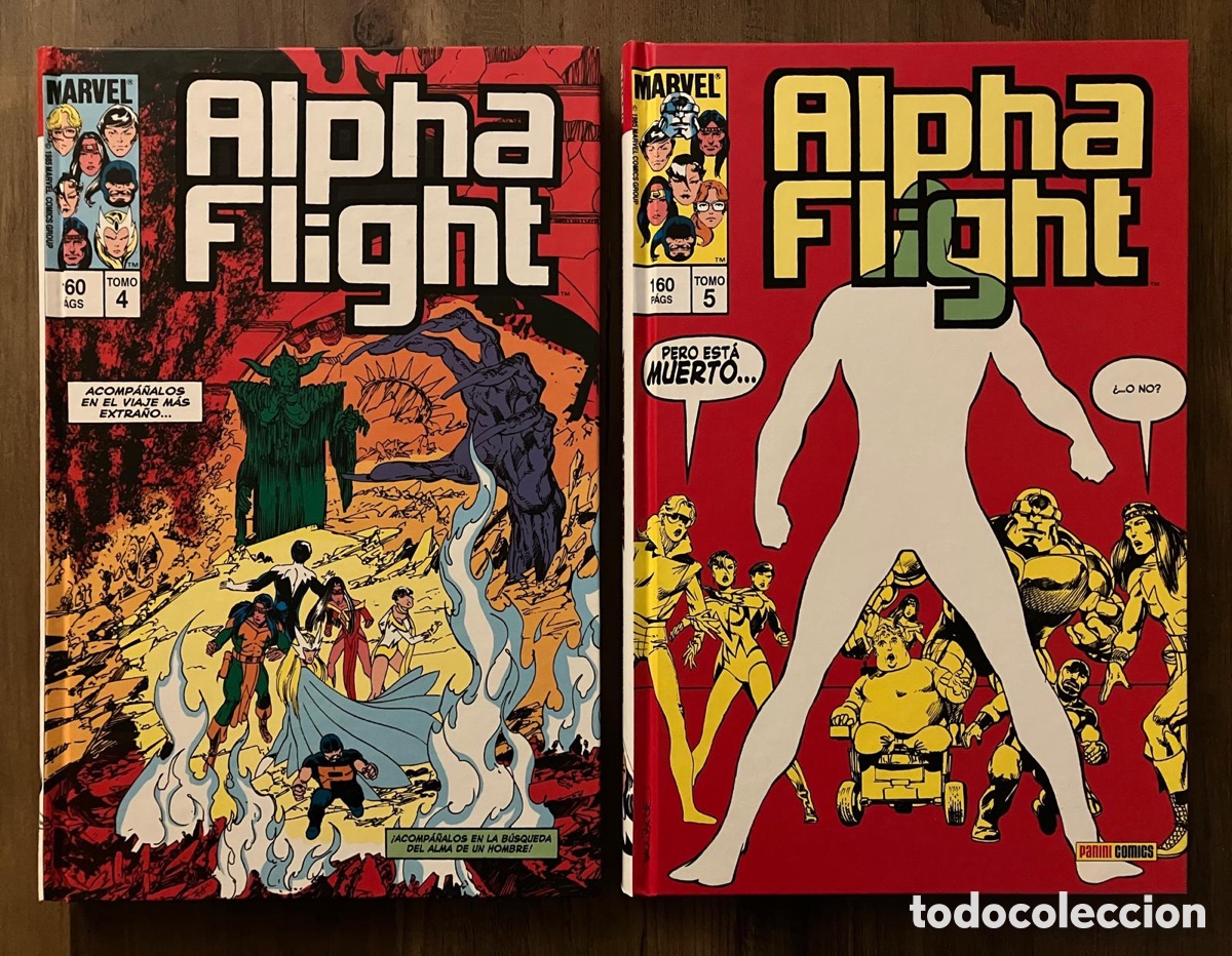 C&oacute;mics: Biblioteca ALPHA FLIGHT Marvel Completa. Panini - Foto 6