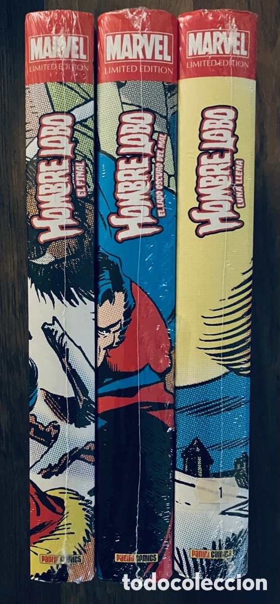C&oacute;mics: Hombre LOBO / Marvel LIMITED EDITION - Etapa cl&aacute;sica completa.