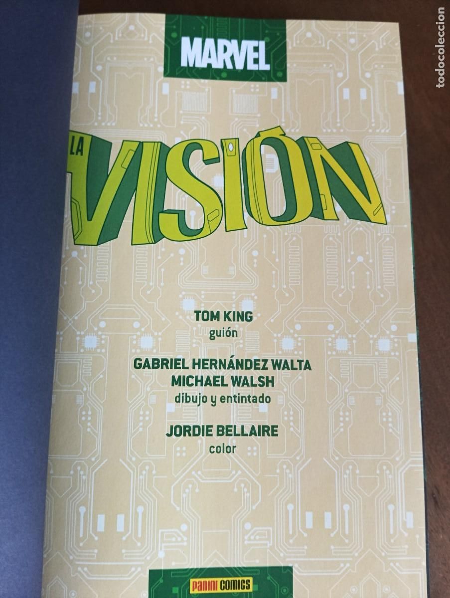 C&oacute;mics: LA VISI&Oacute;N - KING / WALTA / BELLAIRE - PANINI. - Foto 3