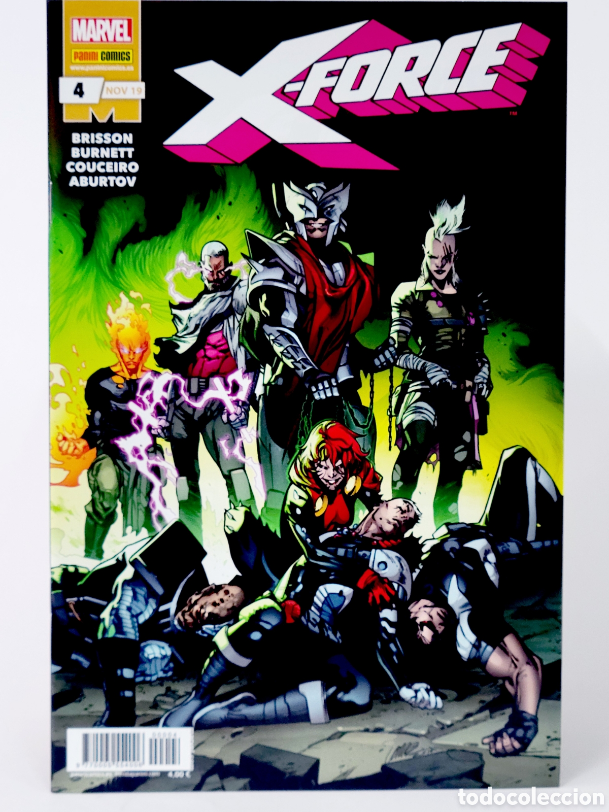 C&oacute;mics: C&Oacute;MIC X-FORCE 4 NOVIEMBRE 2019 MALDITOS X-FORCE PANINI MARVEL GRAPA DE KIOSCO