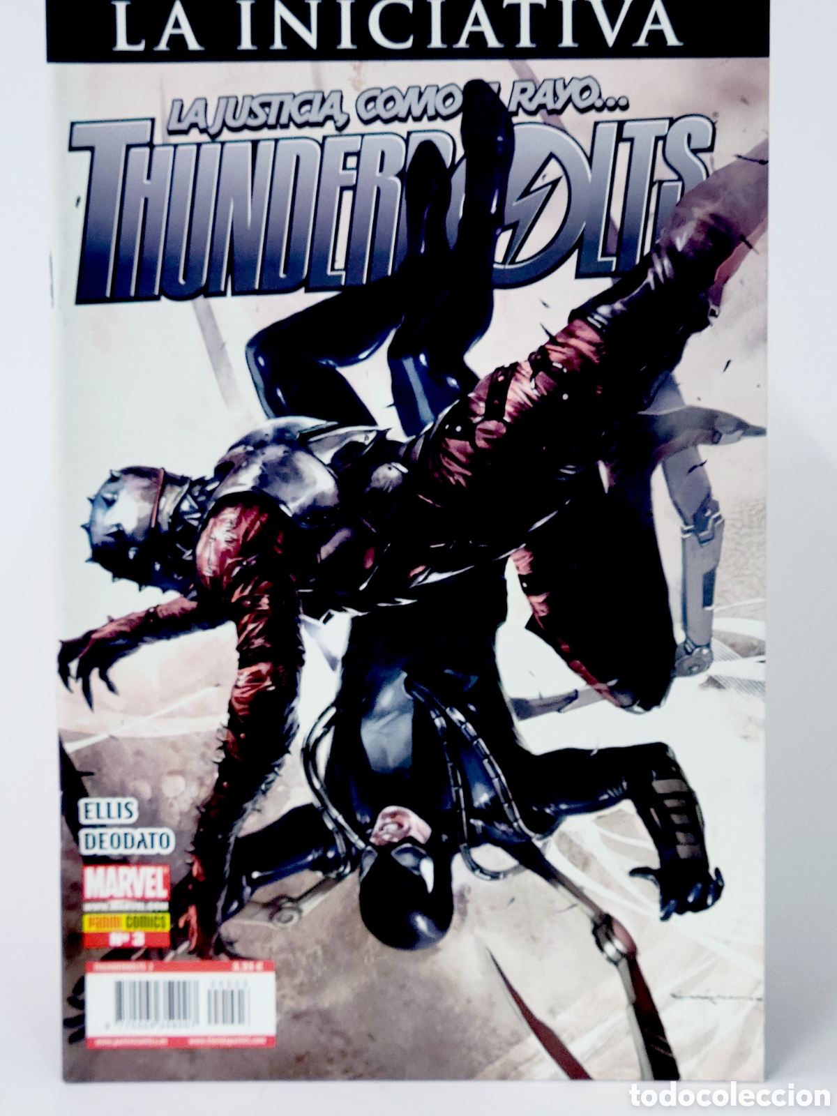 C&oacute;mics: C&Oacute;MIC THUNDERBOLTS 3 LA INICIATIVA PANINI MARVEL GRAPA DE KIOSCO
