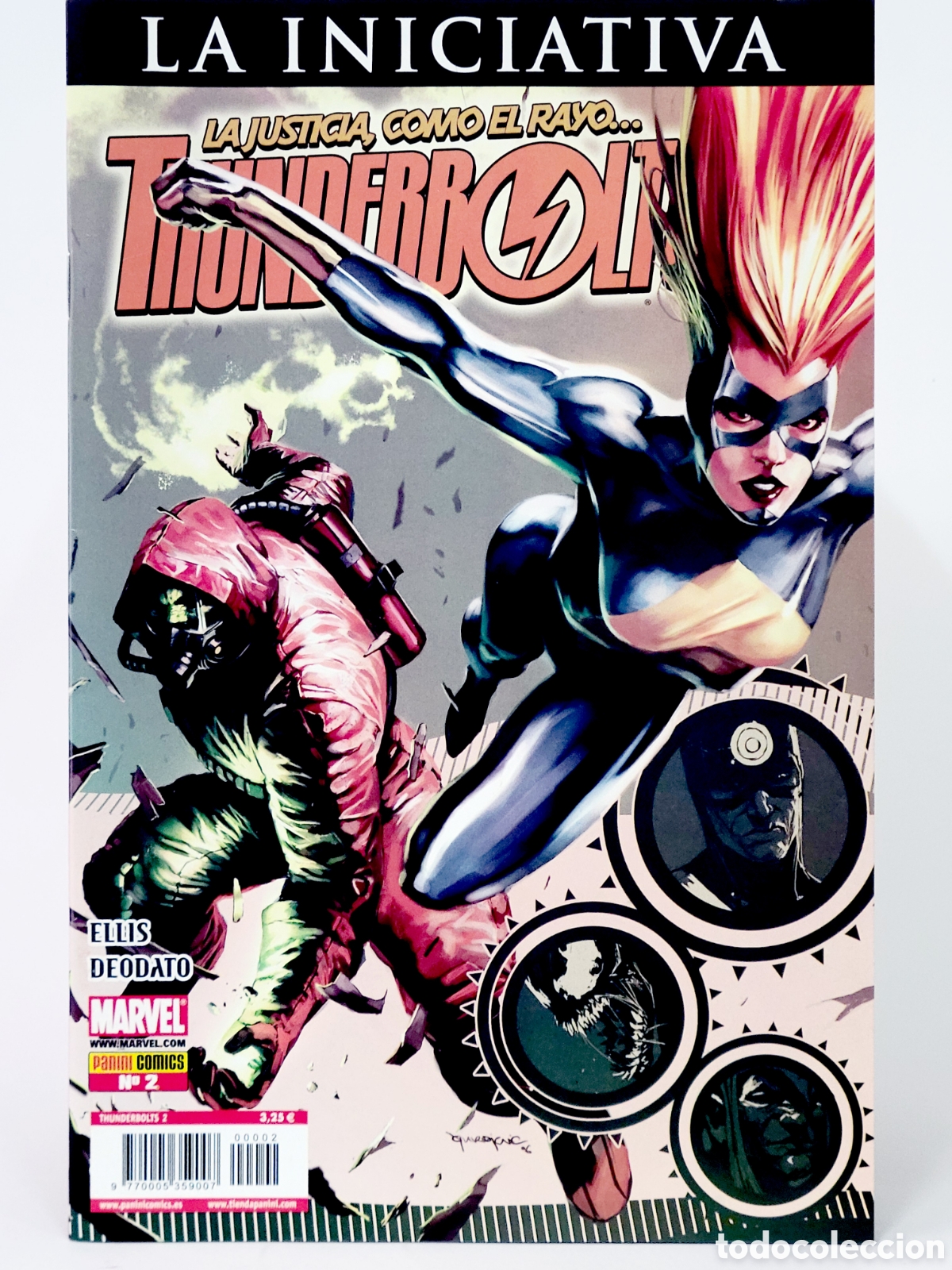 C&oacute;mics: C&Oacute;MIC THUNDERBOLTS 2 LA INICIATIVA PANINI MARVEL GRAPA DE KIOSCO