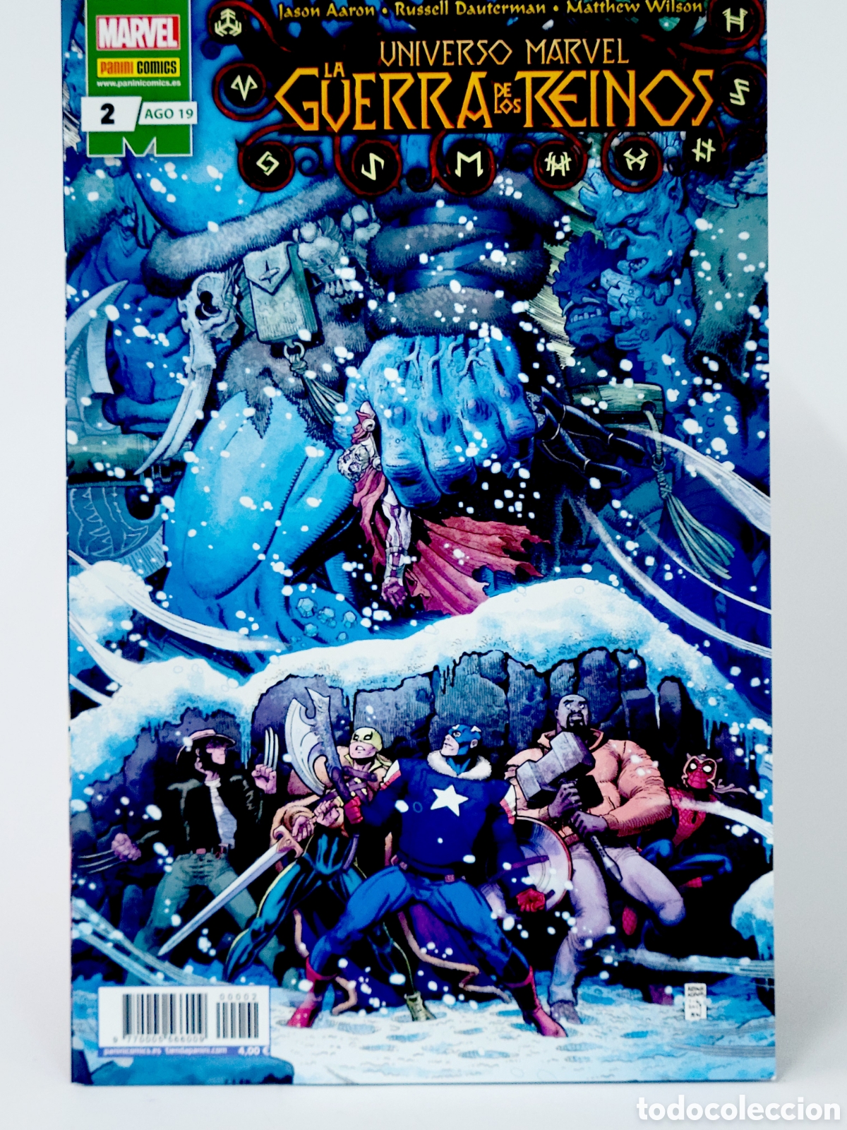 C&oacute;mics: C&Oacute;MIC UNIVERSO MARVEL LA GUERRA DE LOS REINOS 2 AGOSTO 2019 PANINI MARVEL GRAPA DE KIOSCO