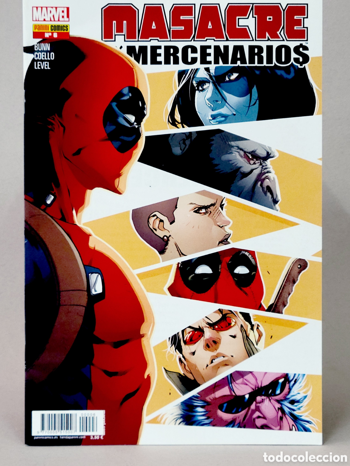 C&oacute;mics: C&Oacute;MIC MASACRE Y LOS MERCENARIOS 6 PANINI MARVEL GRAPA DE KIOSCO