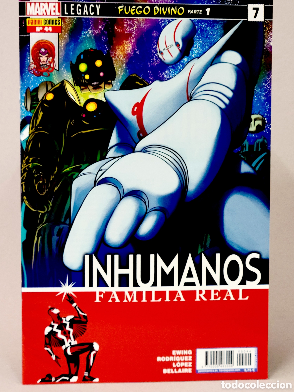 C&oacute;mics: C&Oacute;MIC INHUMANOS FAMILIA REAL 44 PANINI MARVEL GRAPA DE KIOSCO