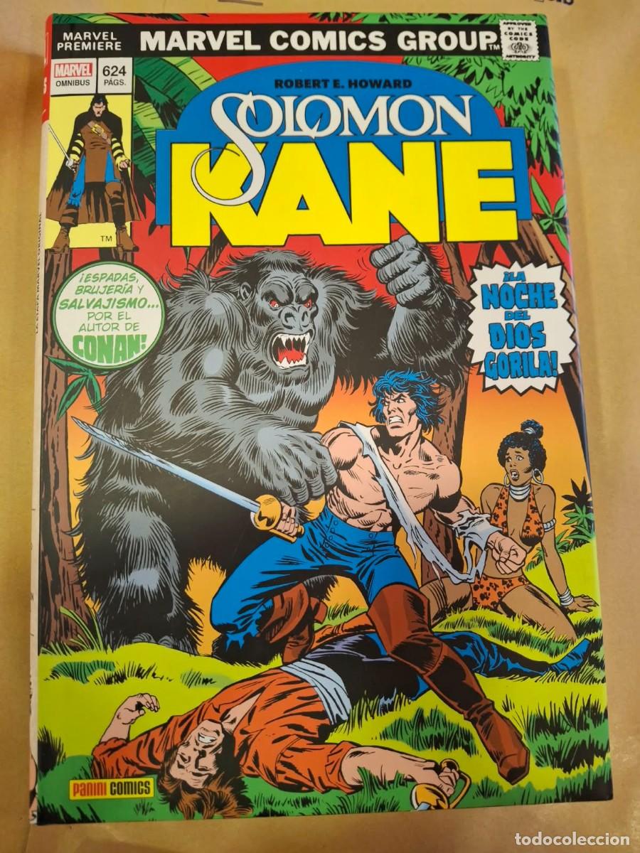 C&oacute;mics: SOLOMON KANE, MARVEL LIMITED EDITION. LA ETAPA MARVEL ORIGINAL. OBRA COMPLETA. TAPA DURA. 624 PAGINA