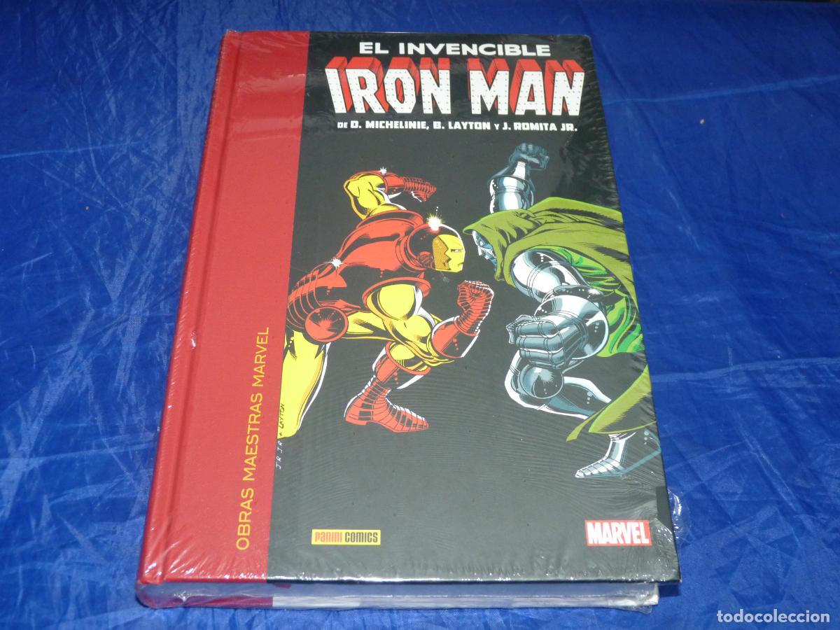 C&oacute;mics: Obras maestras marvel. el invencible iron man de michelinie. romita jr. y layton 3 de 3 OREFSLL