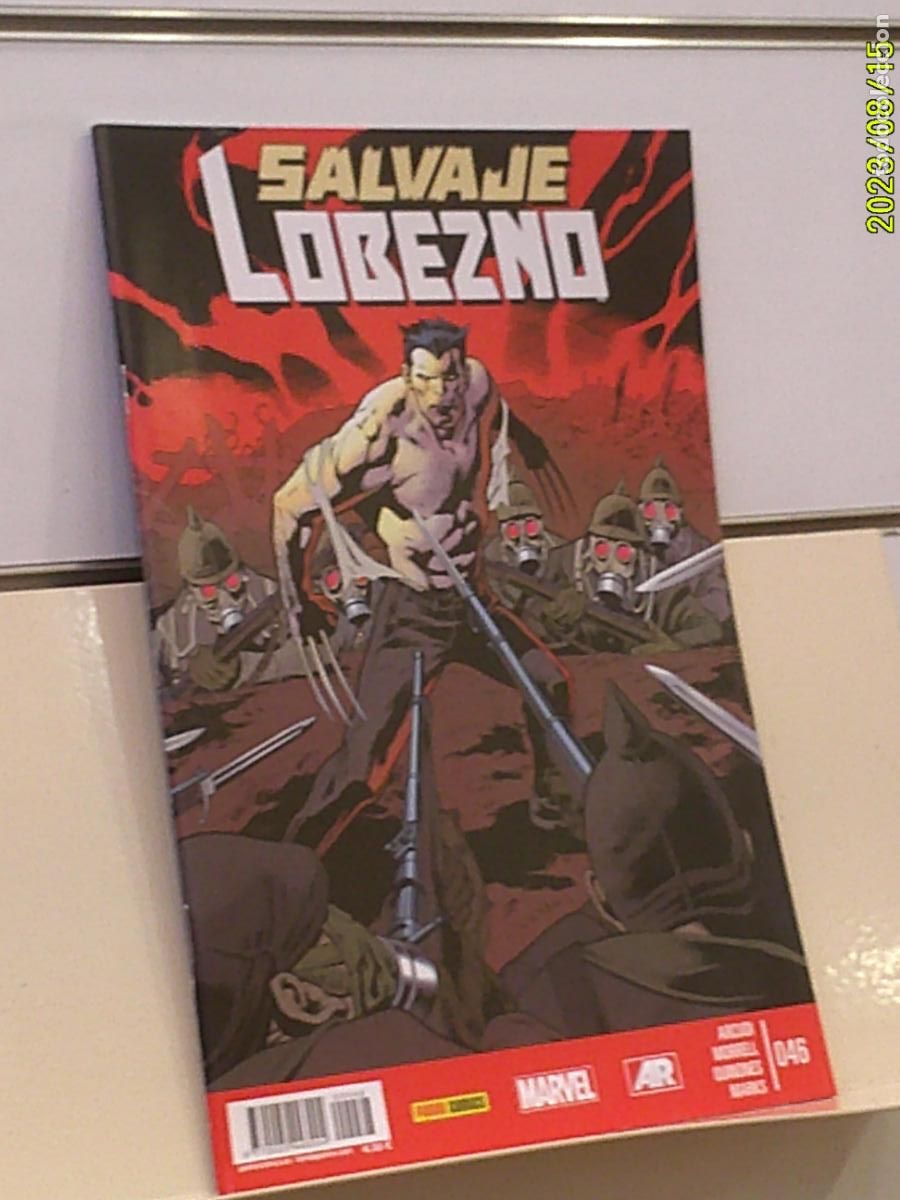 C&oacute;mics: SALVAJE LOBEZNO N&ordm; 46 MARVEL - PANINI