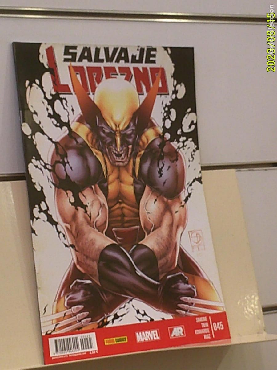 C&oacute;mics: SALVAJE LOBEZNO N&ordm; 45 MARVEL - PANINI