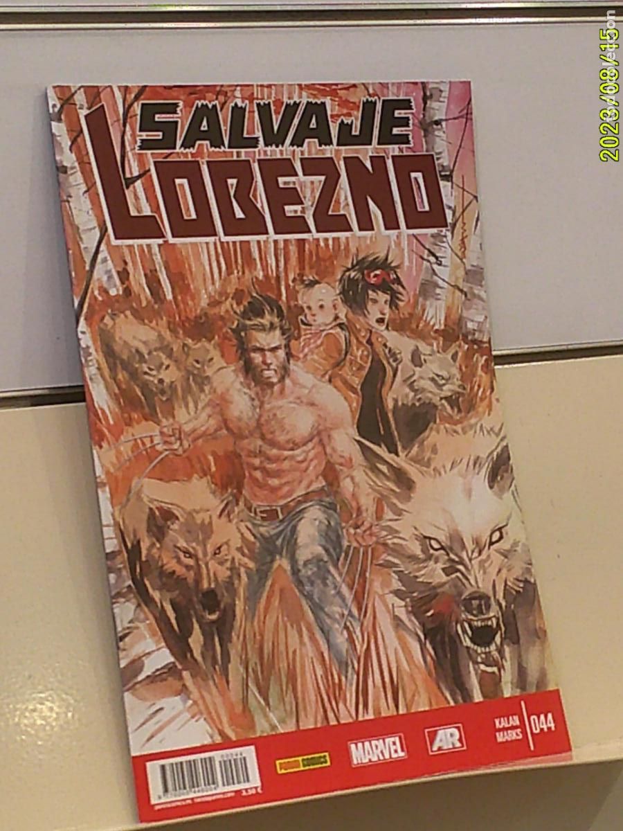 C&oacute;mics: SALVAJE LOBEZNO N&ordm; 44 MARVEL - PANINI
