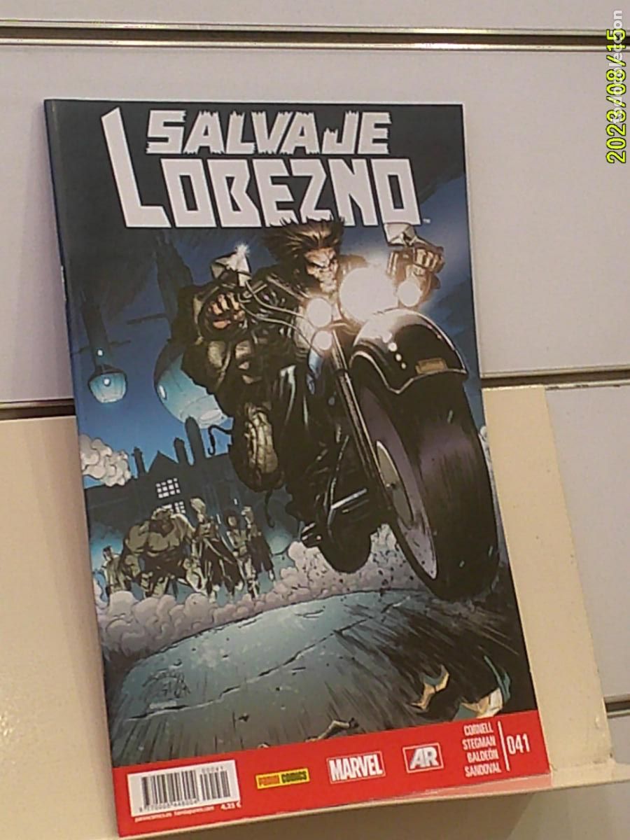C&oacute;mics: SALVAJE LOBEZNO N&ordm; 41 MARVEL - PANINI