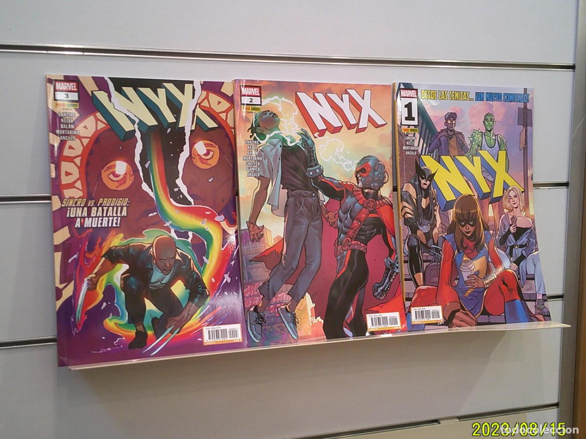 C&oacute;mics: NYX COMPLETA 3 NUMEROS MARVEL - PANINI OFERTA