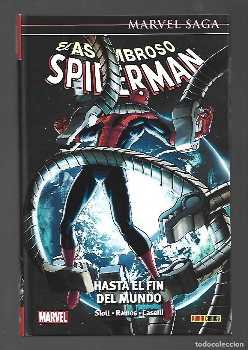 C&oacute;mics: Marvel saga, Asombroso Spiderman, 36: hasta el fin del mundo, 2019, Panini, impecable