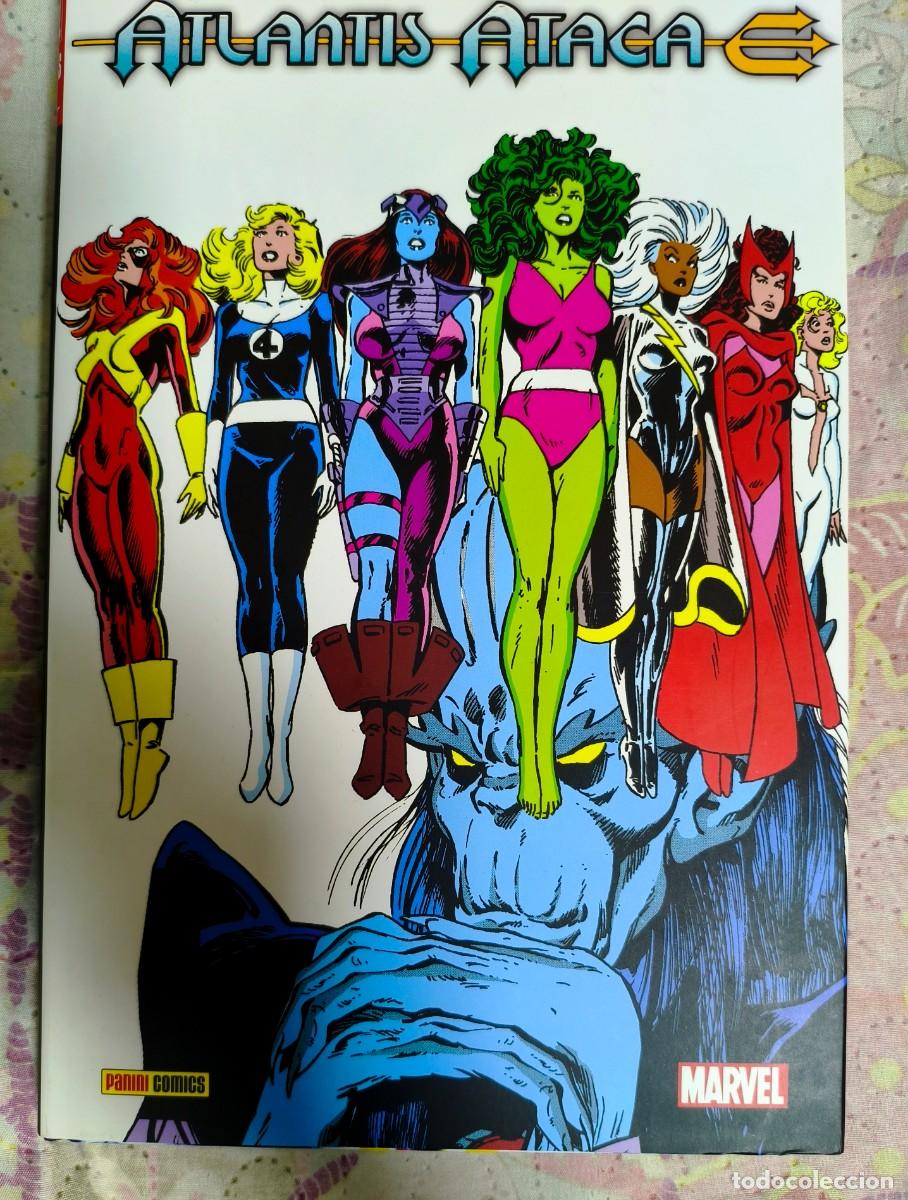 C&oacute;mics: Atlantis Ataca. OMNIBUS - Marvel Limited Edition (Panini Comics) 552 p&aacute;g. - IMPECABLE