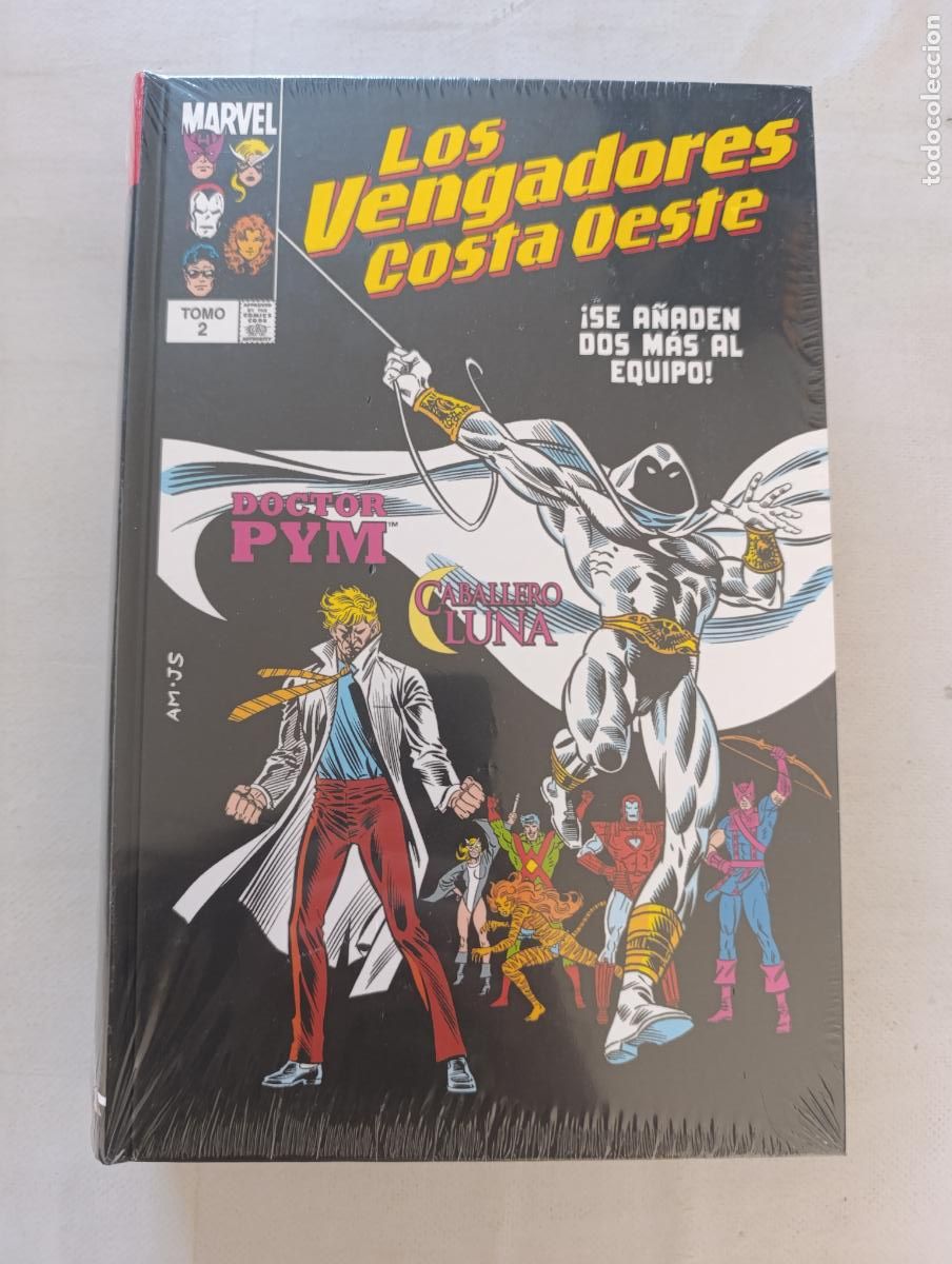 C&oacute;mics: LOS VENGADORES - COSTA OESTE TOMO 2 - MARVEL LIMITED EDITION - PANINI - TAPA DURA - NUEVO (8Bw)