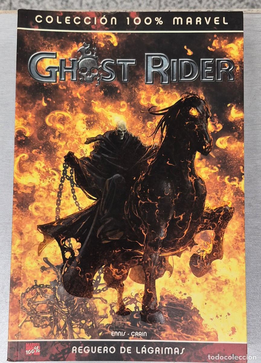 C&oacute;mics: GHOST RIDER : REGUERO DE LAGRIMAS / GARTH ENNIS - CLAYTON CRAIN / MARVEL - PANINI