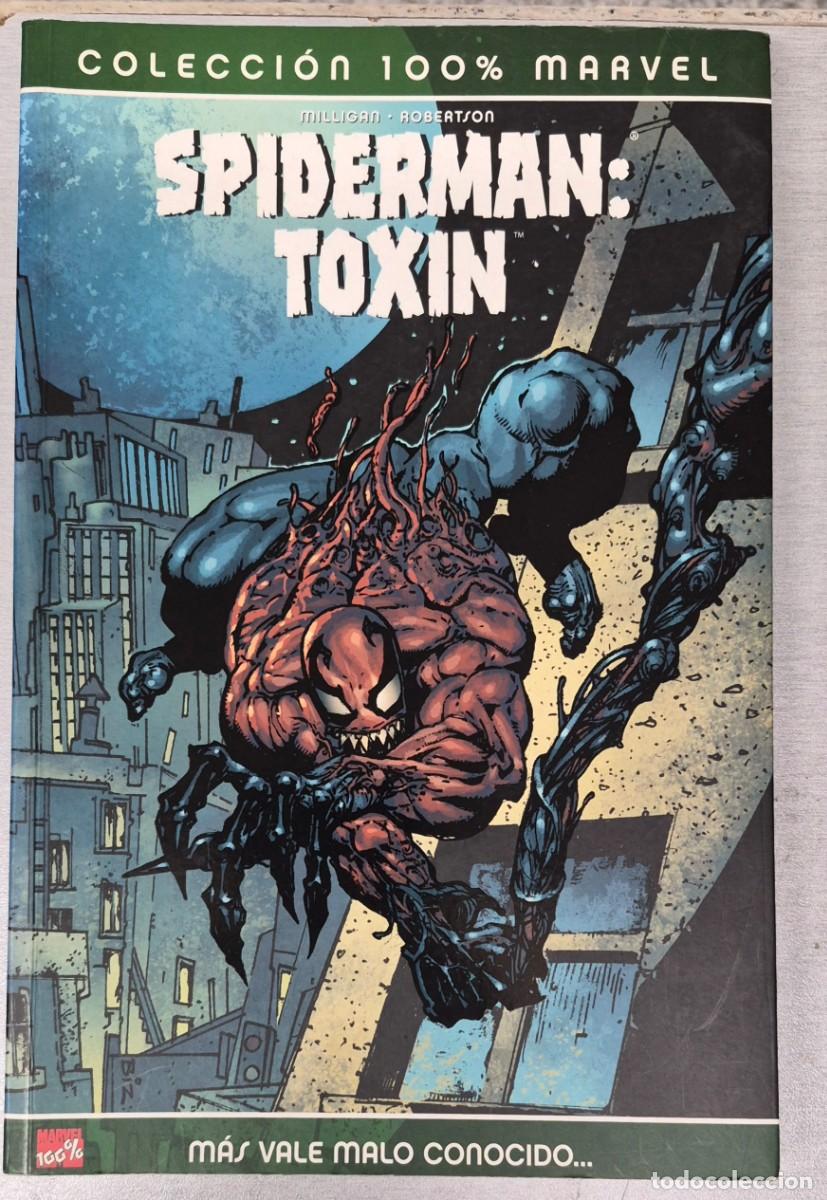 C&oacute;mics: SPIDERMAN : TOXIN - MAS VALE MALO CONOCIDO / PETER MILLIGAN - ROBERTSON / MARVEL - PANINI