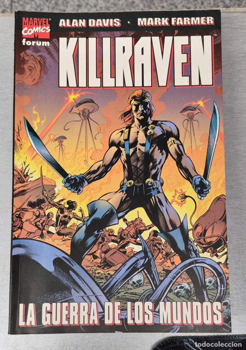 C&oacute;mics: KILLRAVEN : LA GUERRA DE LOS MUNDOS / ALAN DAVIS - MARK FARMER/ MARVEL - FORUM