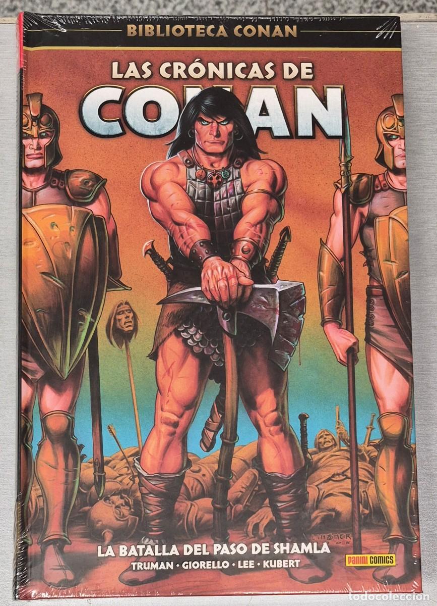 C&oacute;mics: LAS CRONICAS DE CONAN TOMO 4 : LA BATALLA DEL PASO DE SHAMLA / PANINI