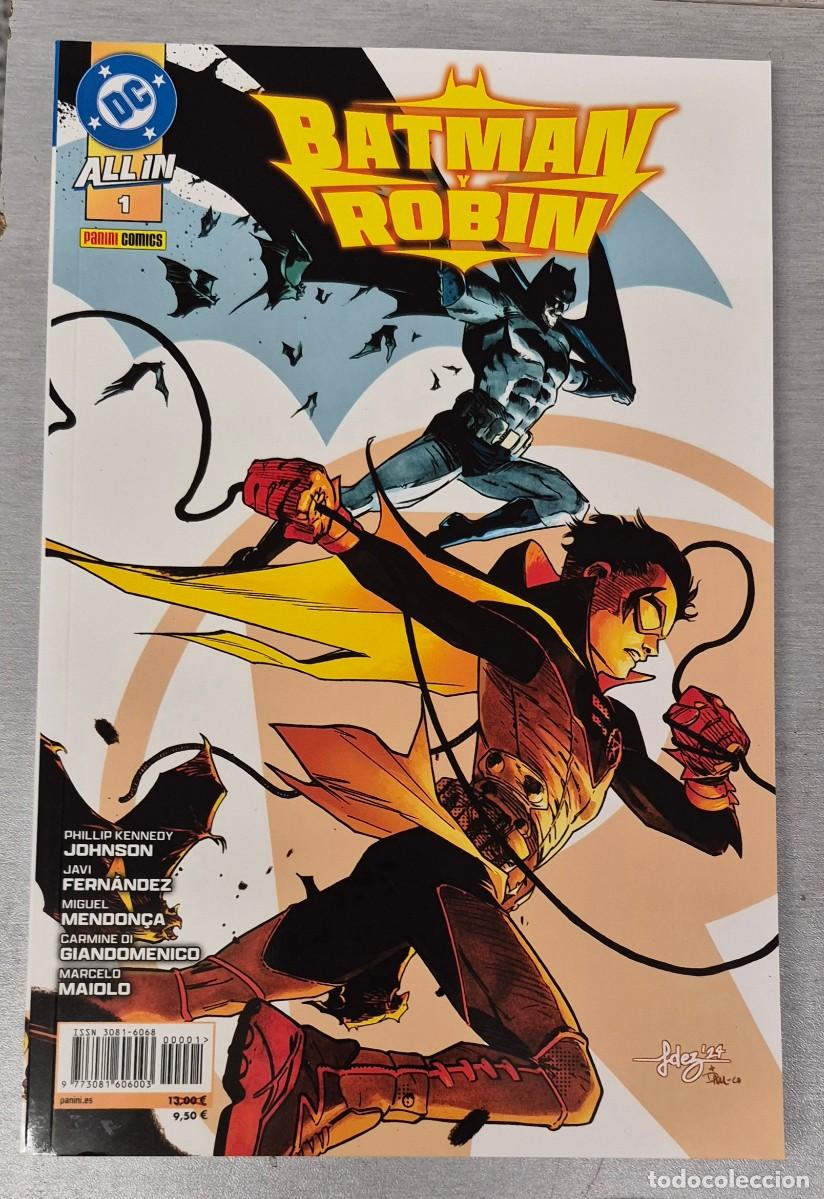 C&oacute;mics: ALL IN BATMAN Y ROBIN N&ordm; 1 / JOHNSON - JUNI BA / PANINI - Foto 1