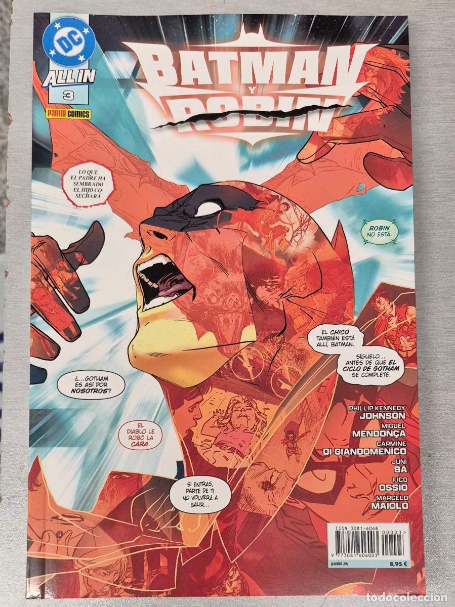 C&oacute;mics: ALL IN BATMAN Y ROBIN N&ordm; 3 / JOHNSON - JUNI BA / PANINI
