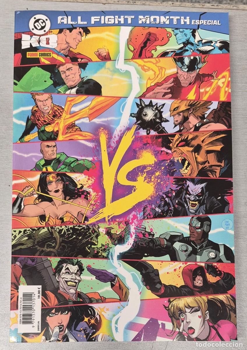 C&oacute;mics: ALLFIGHT MONTH ESPECIAL DC K.O. / DC PANINI