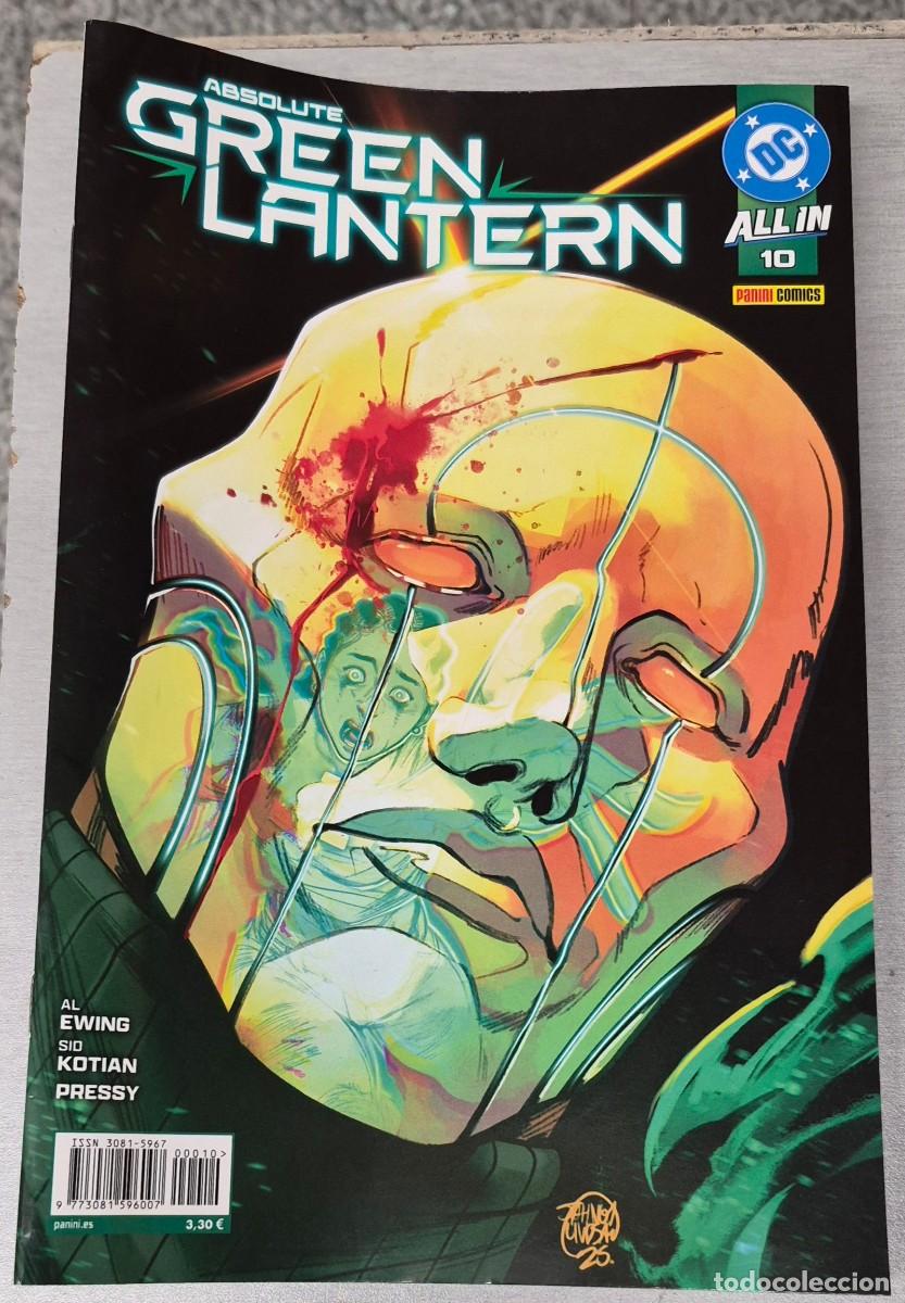 C&oacute;mics: ABSOLUTE GREEN LANTERN N&ordm; 10 / AL EWING / DC - PANINI